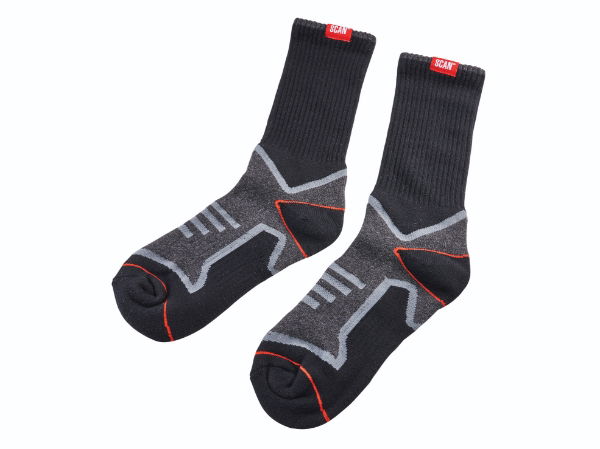 Scan Work Socks Twin Pack