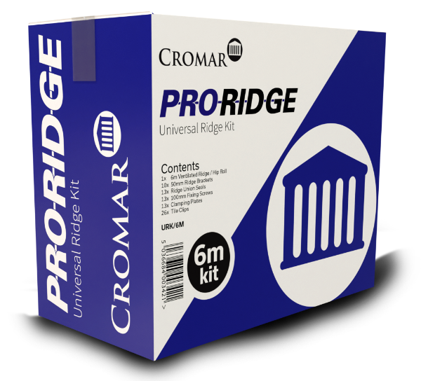 Cromar Universal ProRidge Dry Ridge & Hip Kit 6m